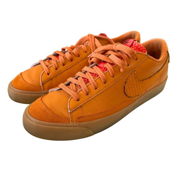 Nike Limited Edition Blazer Low 77 ID Orange Sneakers Shoes Streetwear Mens 12 main image 4